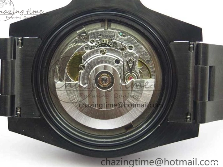 1:1 V6F Blaken Best 904L Date Submariner PVD Edition A2824 0322